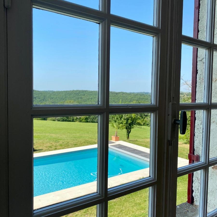 Domaine De Cazal - Gite 2 Pers Avec Piscine Au Coeur De 26 Hectares De Nature Preservee Villa Saint-Cyprien  Buitenkant foto