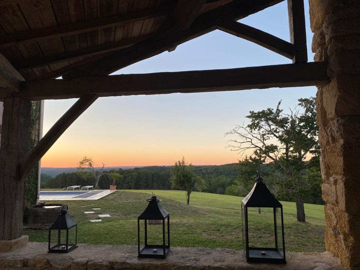 Domaine De Cazal - Gite 2 Pers Avec Piscine Au Coeur De 26 Hectares De Nature Preservee Villa Saint-Cyprien  Buitenkant foto