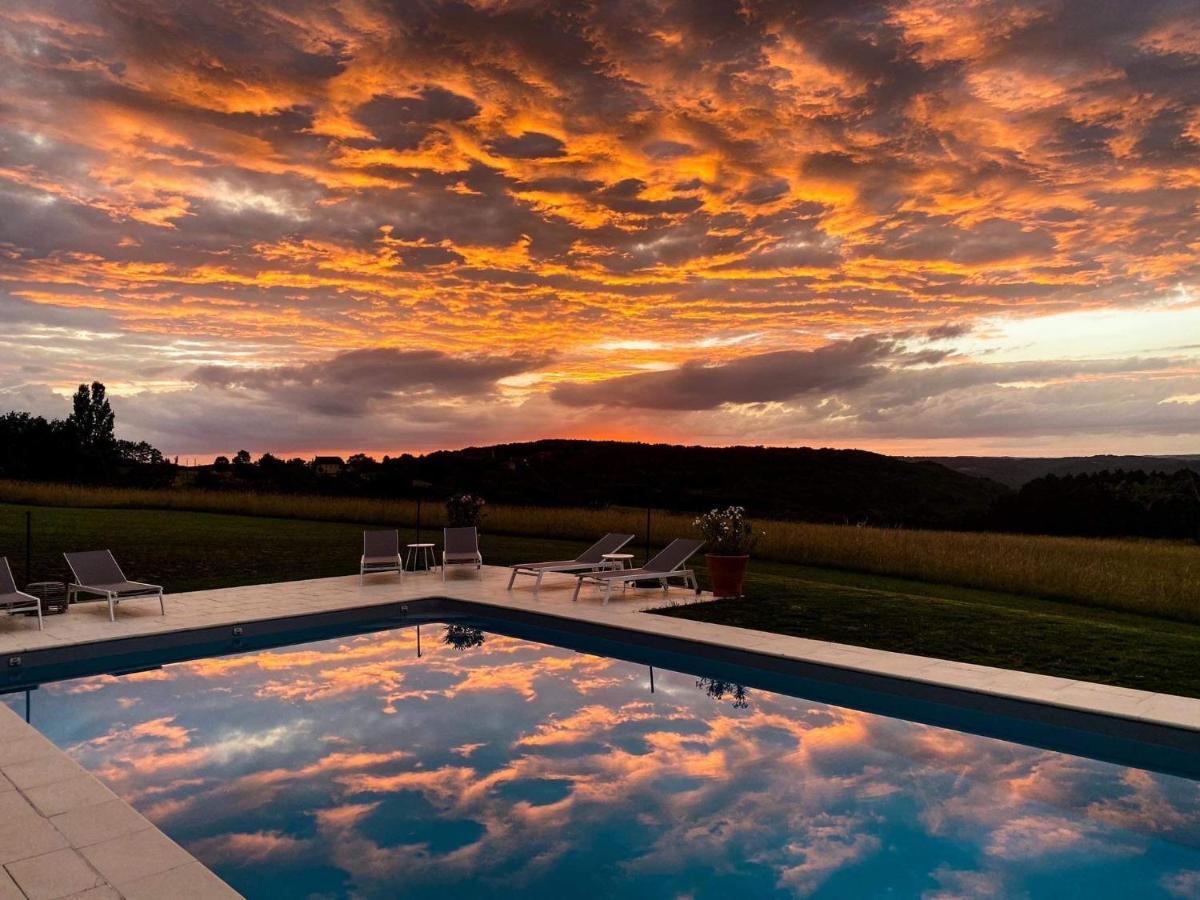 Domaine De Cazal - Gite 2 Pers Avec Piscine Au Coeur De 26 Hectares De Nature Preservee Villa Saint-Cyprien  Buitenkant foto