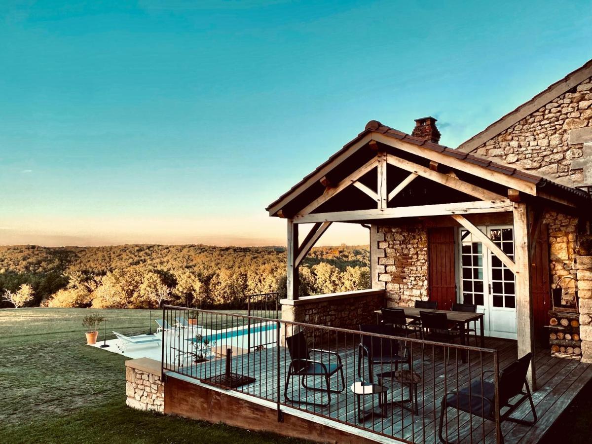 Domaine De Cazal - Gite 2 Pers Avec Piscine Au Coeur De 26 Hectares De Nature Preservee Villa Saint-Cyprien  Buitenkant foto